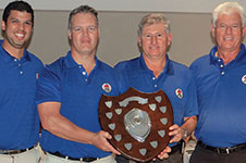 Rand Building Hydraulics came second, from l: Trishen Pillay, Johan Landman, Francois De Lange and Wim Greeff.